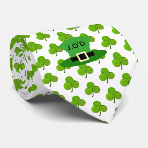 Shamrock & Stovepipe Hat Tie