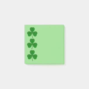 Shamrock Trio Post-it Notes