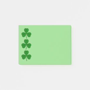 Shamrock Trio Post-it Notes