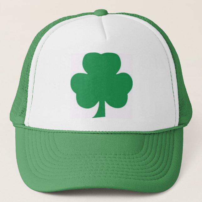 Shamrock Trucker Hat (Front)