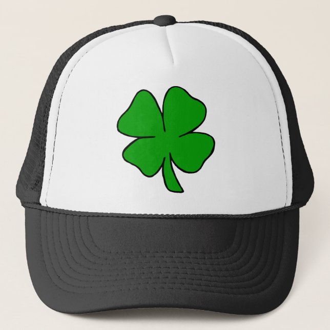 Shamrock Trucker Hat (Front)