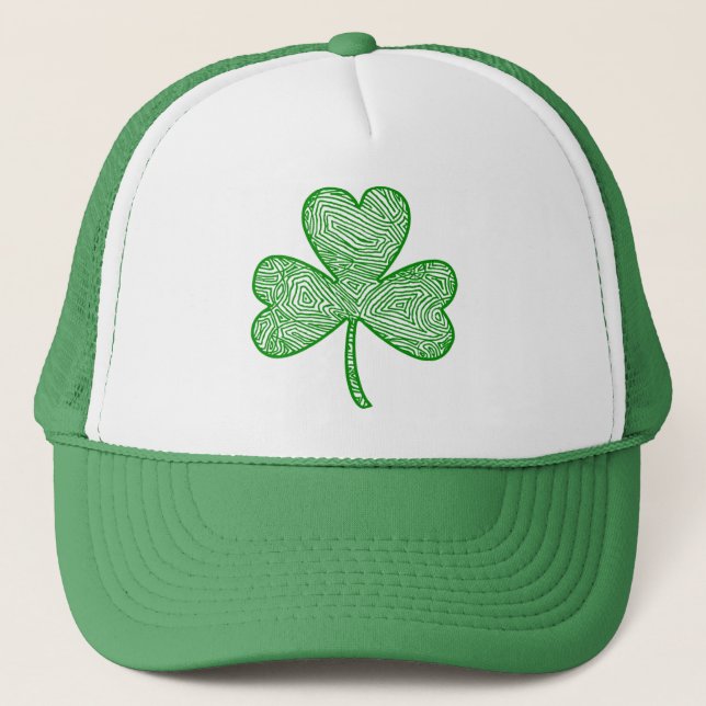 Shamrock Trucker Hat (Front)