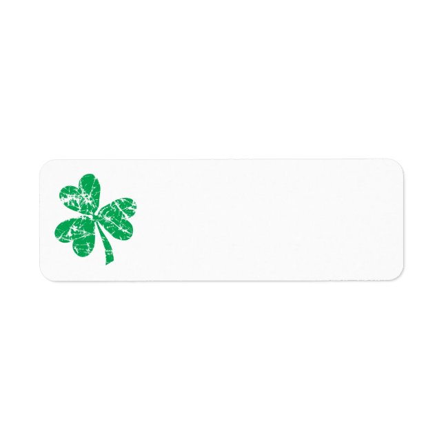 Shamrock vert de la Saint-Patrick (Devant)