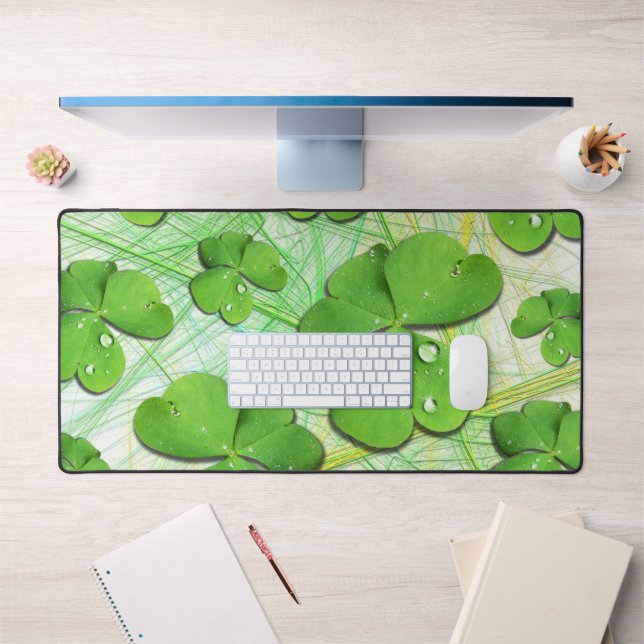 Shamrock vert St Patrick iPhone 5 Coque-Mate (Bureau 1)