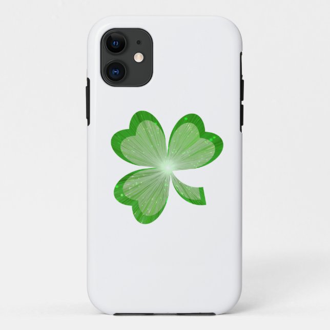 Shamrock White iPhone 5 case (Back)