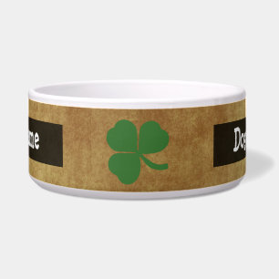Shamrock with Vintage Gold