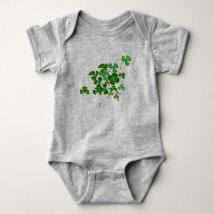 Shamrocks Baby Bodysuit