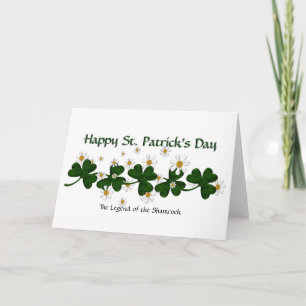 Shamrocks Card