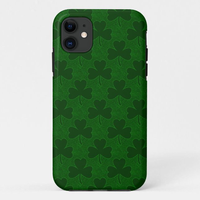 Shamrocks Case-Mate iPhone Case (Back)