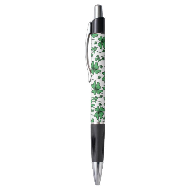 Shamrocks Clover Pattern Pen (Top (Vertical))