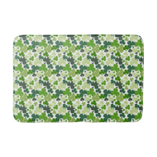 Shamrocks, Clovers Custom Medium Bath Mat