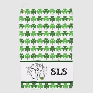 Shamrocks Golf Towel