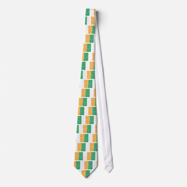 Shamrocks in a Flag Tie (Front)