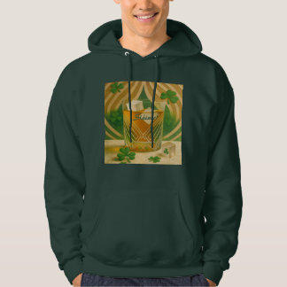 Shamrocks Irish Whiskey Tumbler "Sláinte!" Hoodie