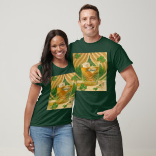 Shamrocks Irish Whiskey Tumbler "Sláinte!" T-Shirt