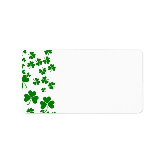 Shamrocks Label (Front)