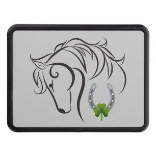 Shamrocks License Plate Trailer Hitch Cover