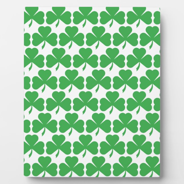 SHAMROCKS! PLAQUE (Front)