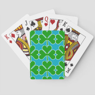 Shamrocks  playing cards