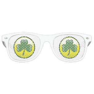 Shamrocks Retro Sunglasses
