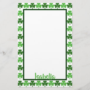 Shamrocks Stationery