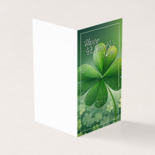 Shamrocks verts Bonne St. Patrick's Day (7) c