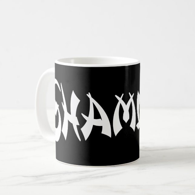 SHAMURAI COFFEE MUG (Front Left)