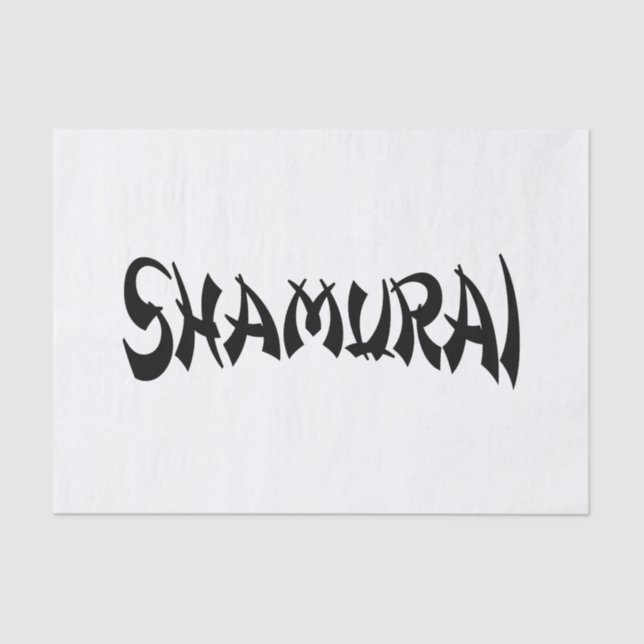 SHAMURAI TISSUE PAPER (Front)