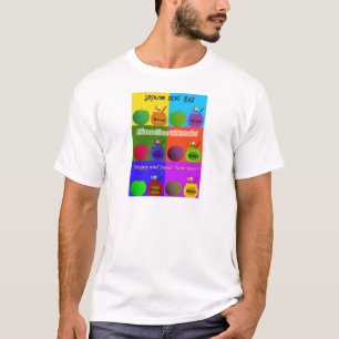 Shana Tova - Apple, Honey & Bee Cute Pop Art Style T-Shirt