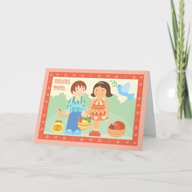 Shana Tova character Card (Front)