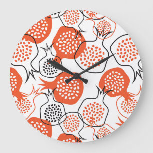 SHANA TOVA: Pomegranate Card Large Clock
