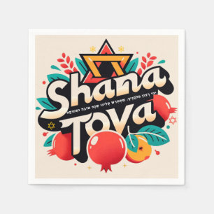 Shana tova Rosh chshana Napkin