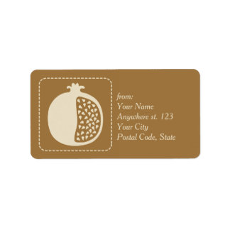 Shana Tova Rosh Hashanah Jewish New Year Label