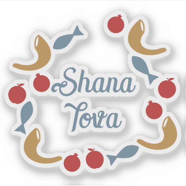 Shana Tova wreath (Front)