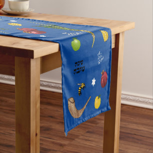Shanah Tovah Holiday Table Runner