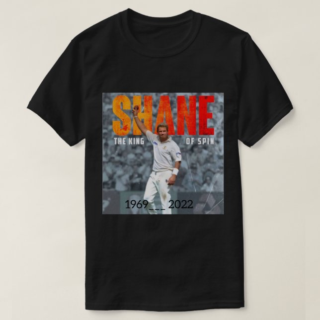 Shane Warne Rest In Love   T-Shirt (Design Front)