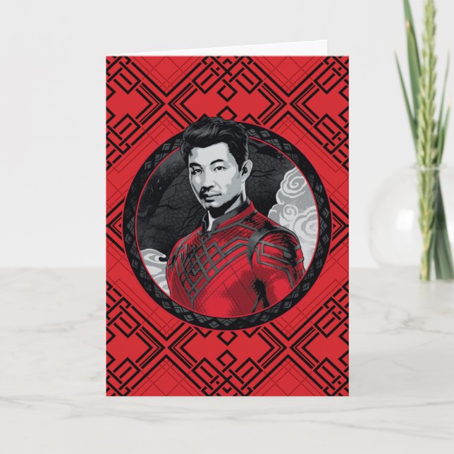 Shang-Chi Circular Portrait Card (Front)