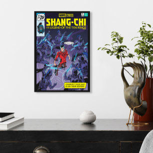 Shang-Chi Homage Comic Cover Canvas Print