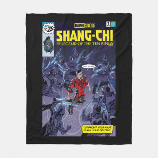 Shang-Chi Homage Comic Cover Fleece Blanket