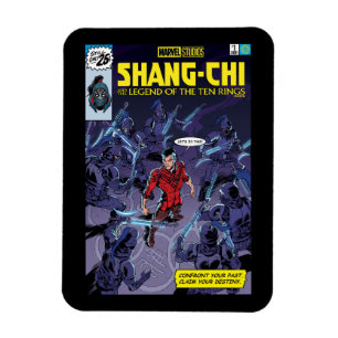 Shang-Chi Homage Comic Cover Magnet