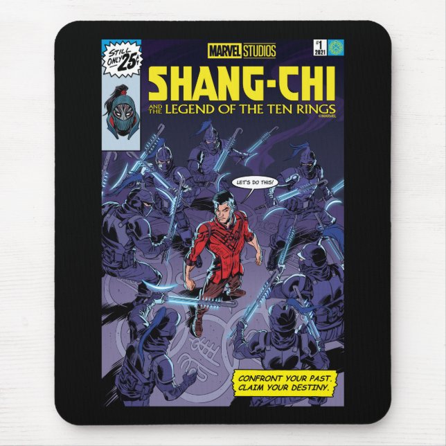 Shang-Chi Homage Comic Cover Mouse Pad (Front)