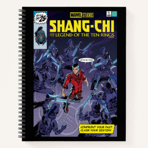 Shang-Chi Homage Comic Cover Notebook