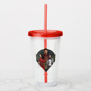 Shang-Chi, Katy, & Xialing Acrylic Tumbler
