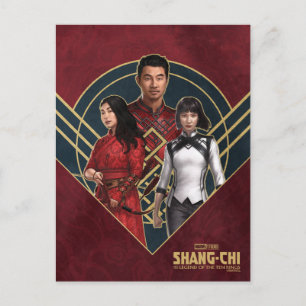 Shang-Chi, Katy, & Xialing Postcard