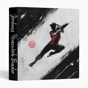 Shang-Chi Kick Illustration Binder