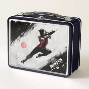 Shang-Chi Kick Illustration Metal Lunch Box