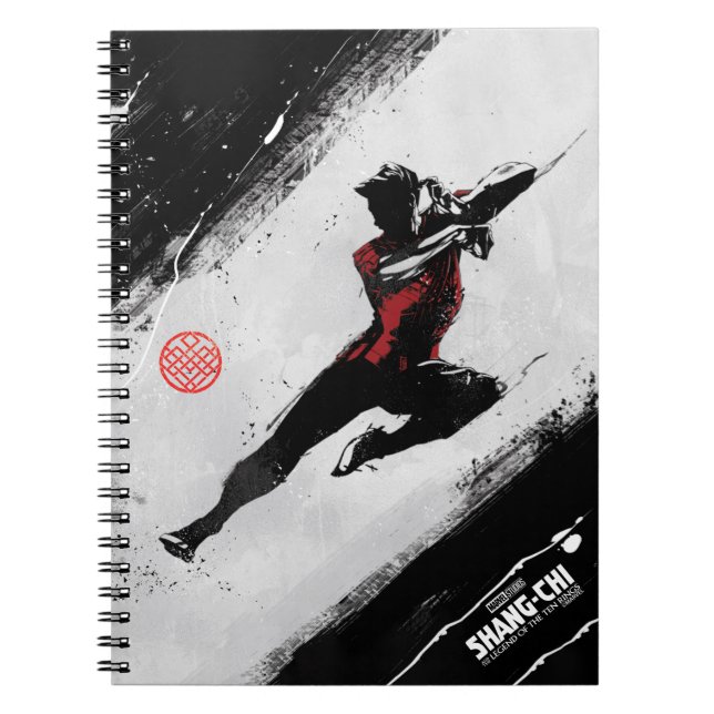 Shang-Chi Kick Illustration Notebook (Front)