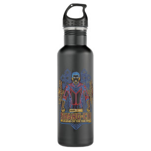 Shang-Chi Neon Light Graphic 710 Ml Water Bottle