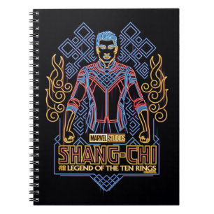 Shang-Chi Neon Light Graphic Notebook