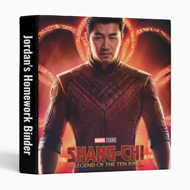 Shang-Chi Theatrical Art Binder (Front/Spine)